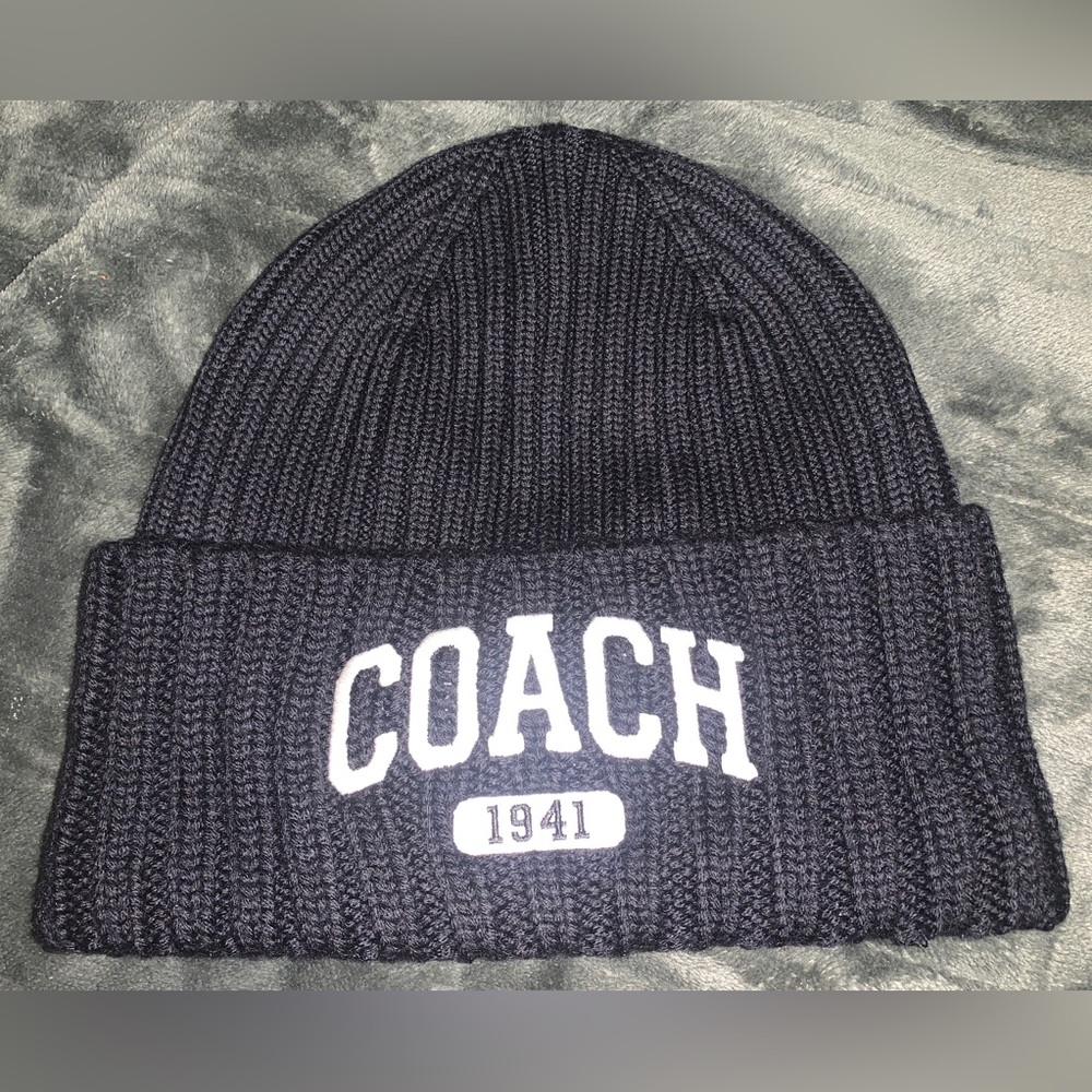 Coach 1941 Embroidered Knit Beanie